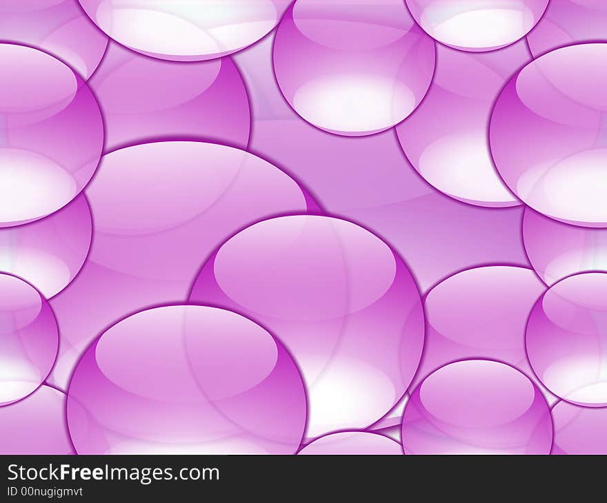 Abstract background with transparent shapes