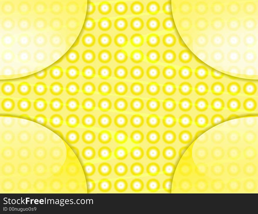 Abstract background with transparent shapes