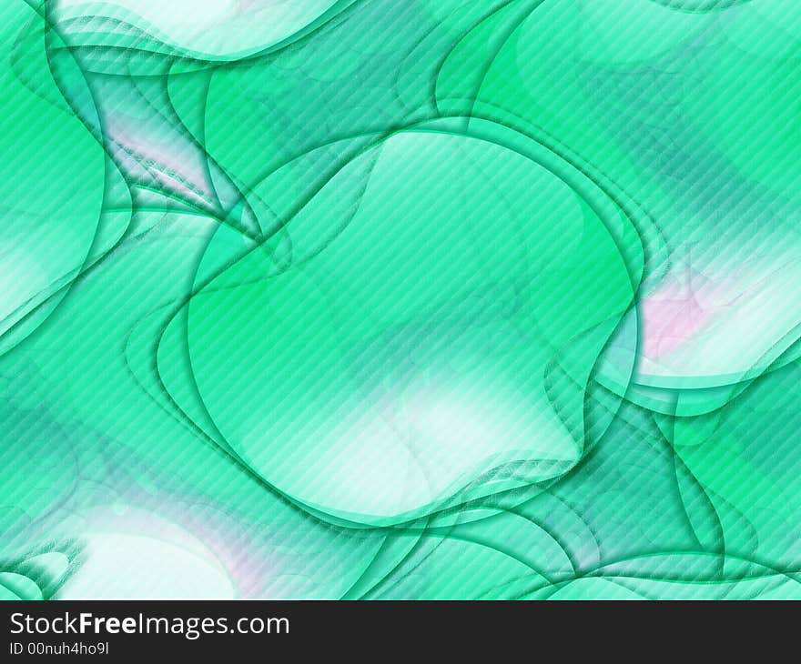 Abstract background with transparent shapes