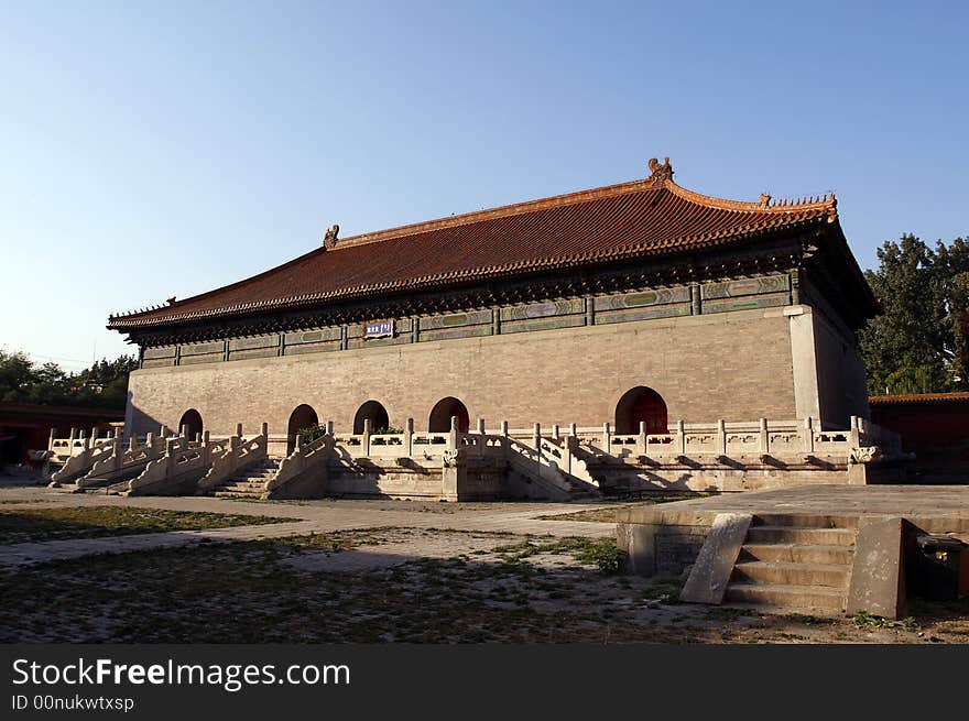 China's Ming and Qing dynasties of the Royal Archives. It built in 1534. 

not far from Forbidden City . China's Ming and Qing dynasties of the Royal Archives. It built in 1534. 

not far from Forbidden City .