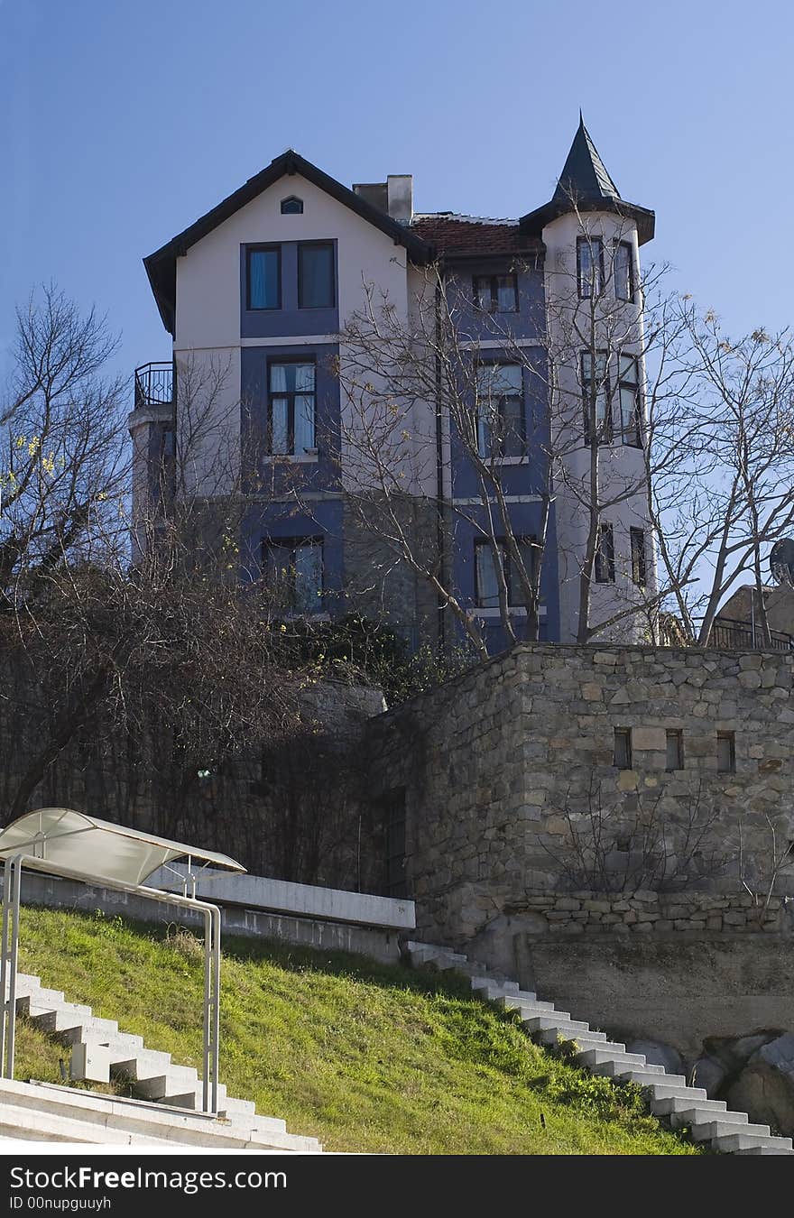 Ancient house from the old city of Plovdiv, Bulgaria. Ancient house from the old city of Plovdiv, Bulgaria