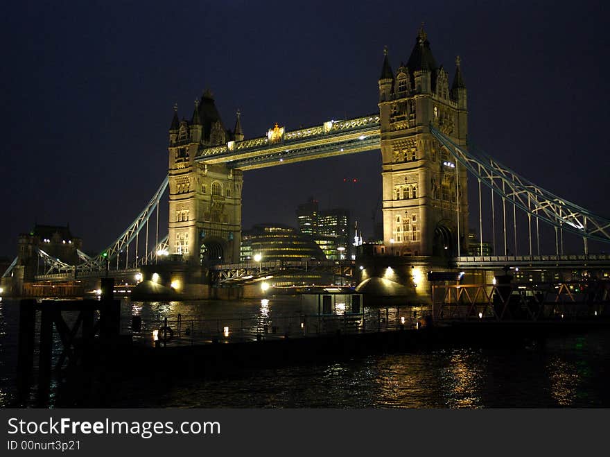 Tower Bridge By Night