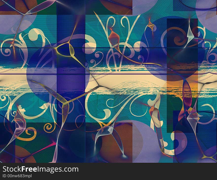 Abstract Background Design