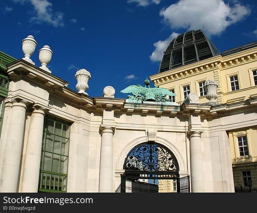 Belvedere palace in Vienna