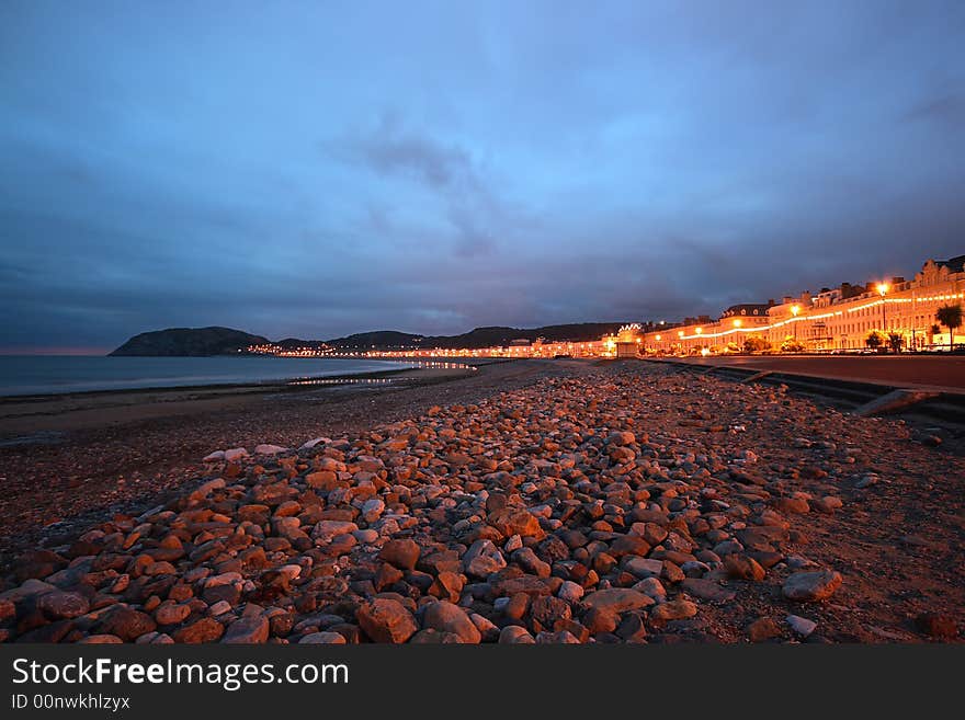 Llandudno Beach at dawn