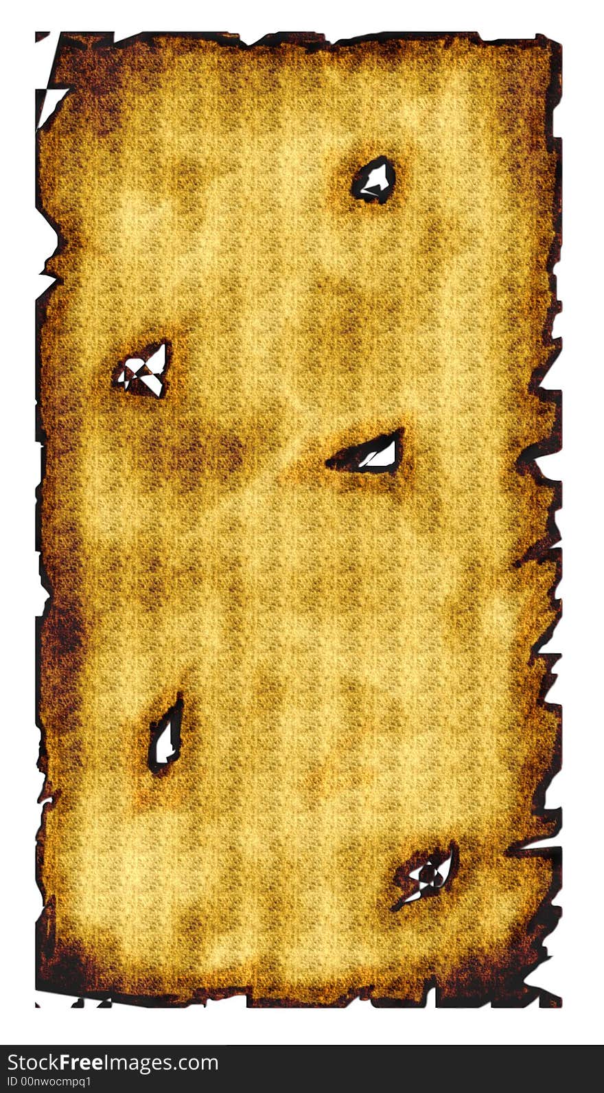 A Burned Parchment Paper background