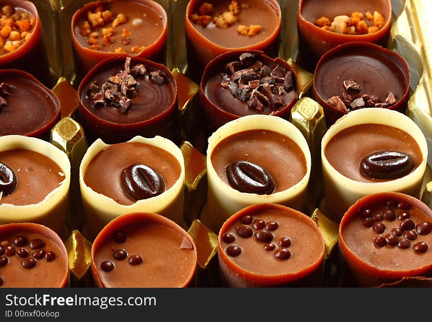 Chocolate cups