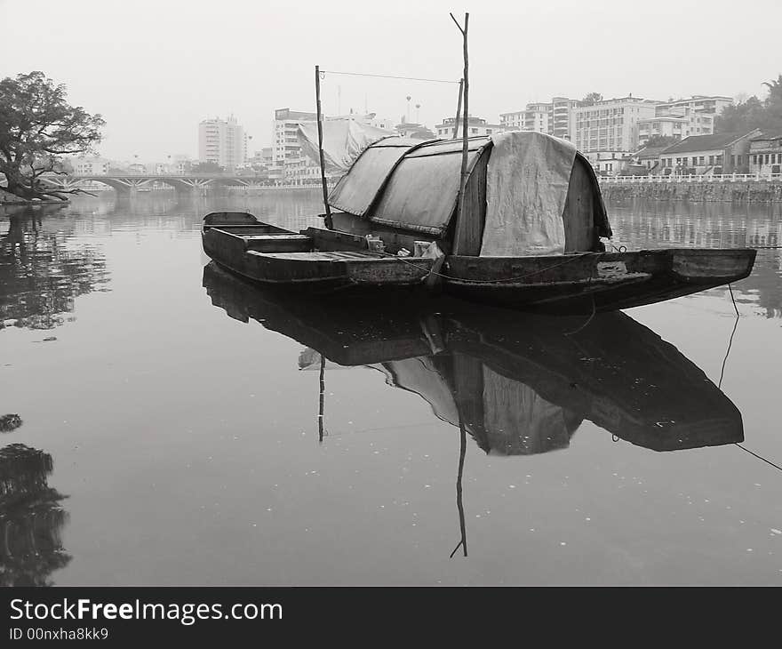 Boat and river