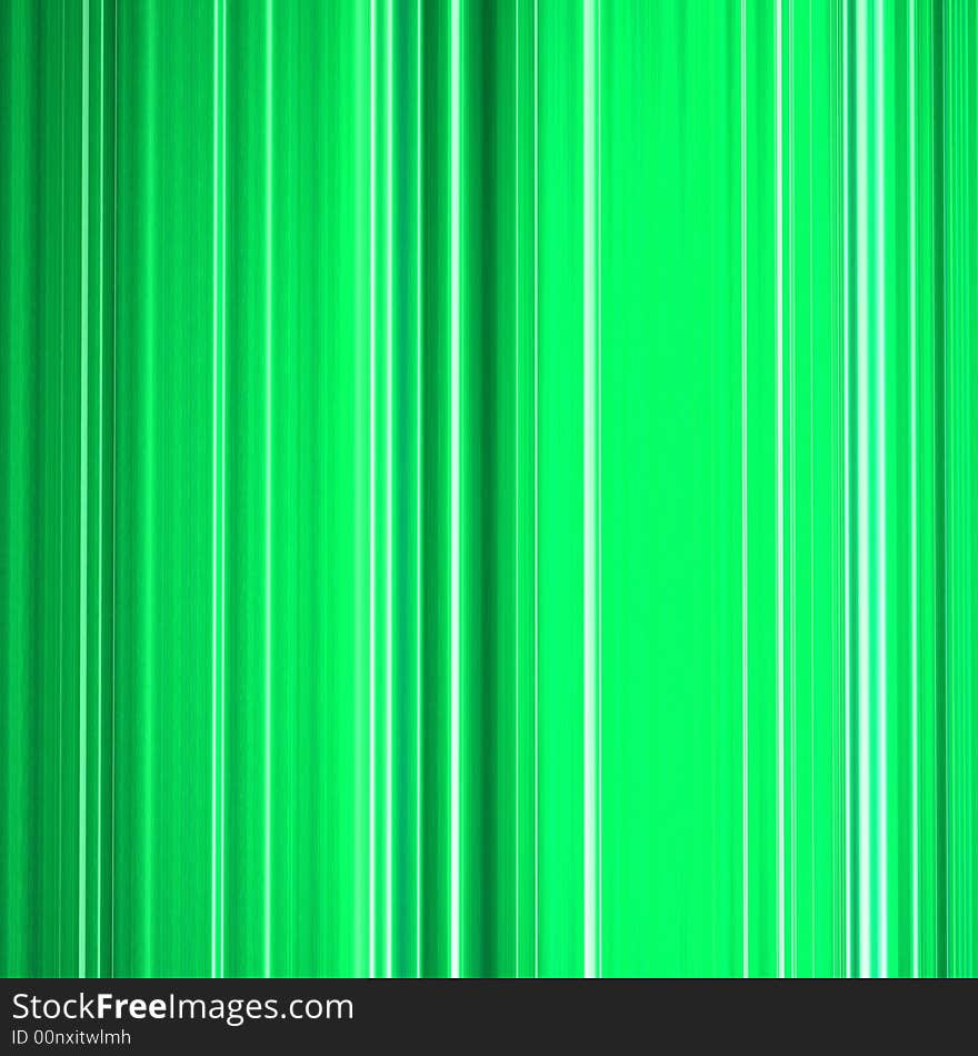 A background illustration of green vertical lines.