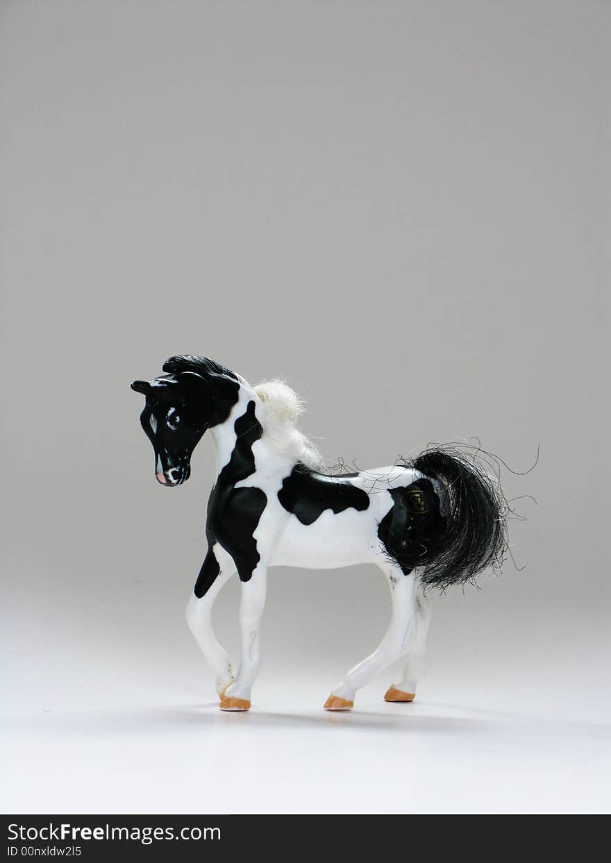 Plastic horse