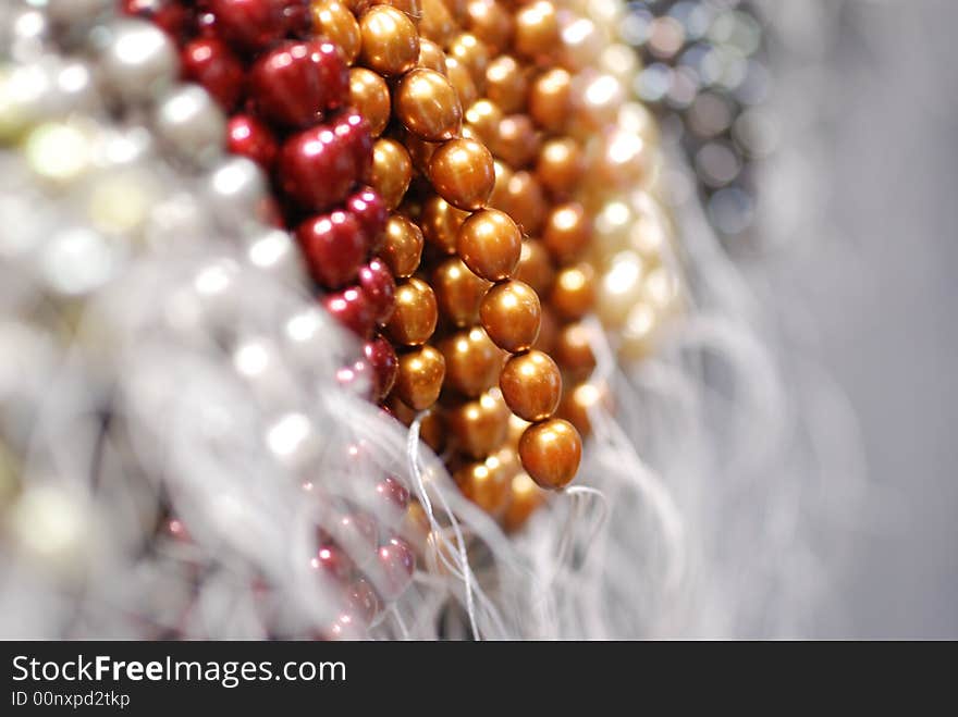 Colorful Pearl Strands