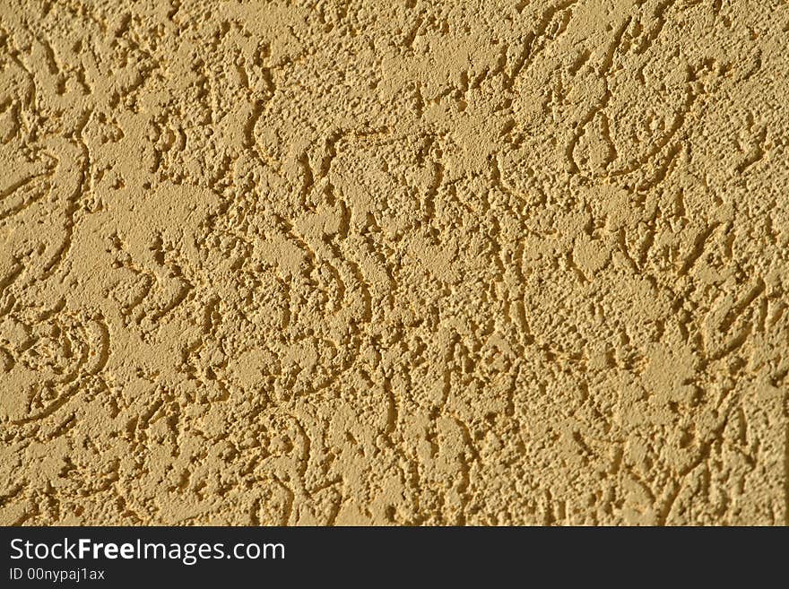 Close - up of yellow texture for background and desing.