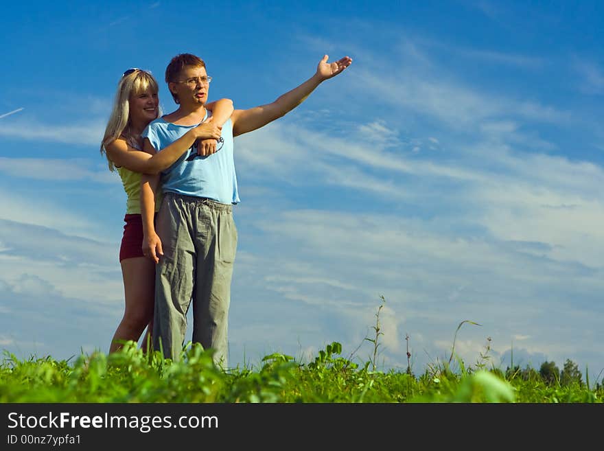 Woman and  boyfiend