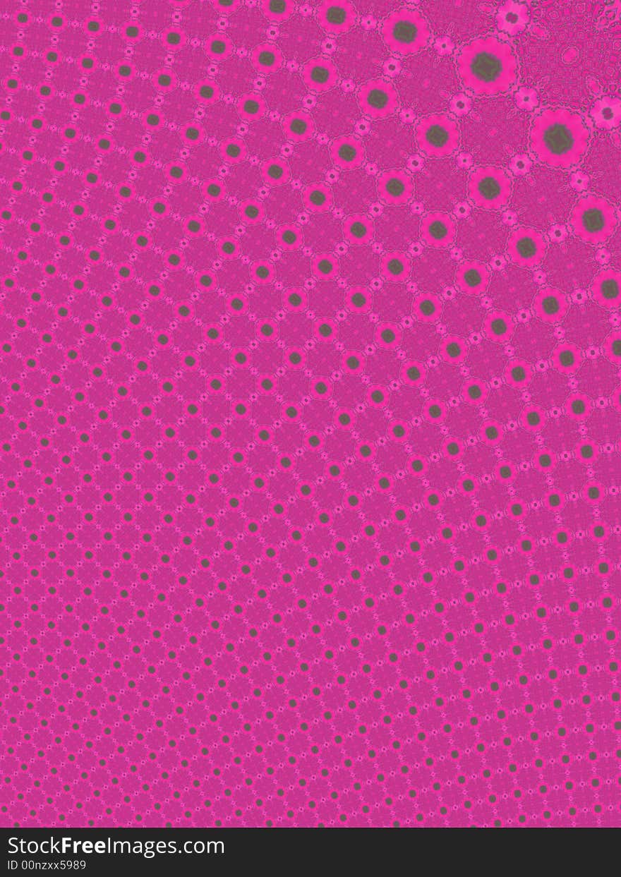 Pink-green abstract fractal background