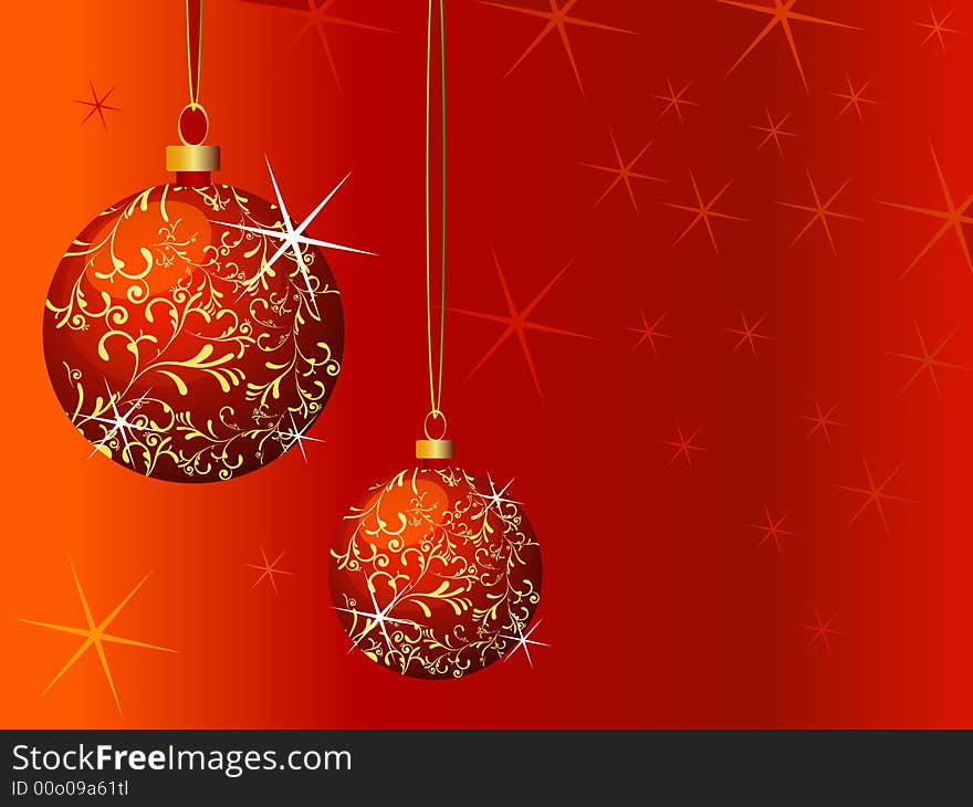 Christmas Background fully editable vector illustration