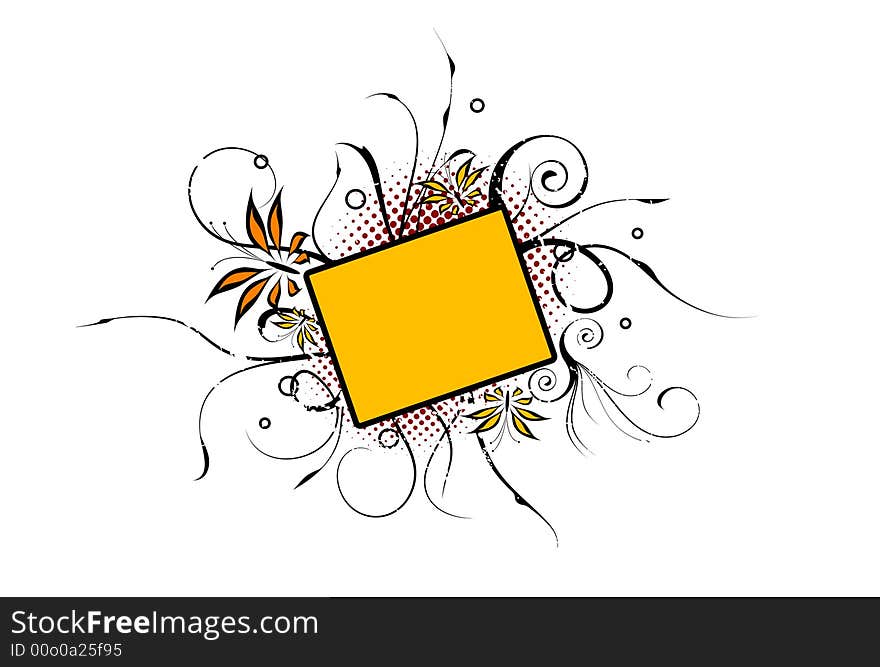 Abstract  illustration white background. Abstract  illustration white background