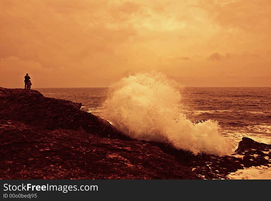 Black sea (karadeniz), landscape of turkey. Black sea (karadeniz), landscape of turkey