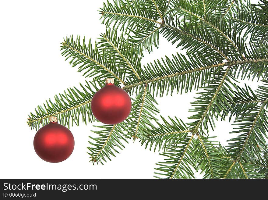 Christmas Background Green Fir Branch Texture