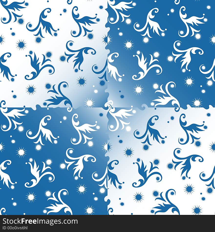 Seamless winter wallpaper