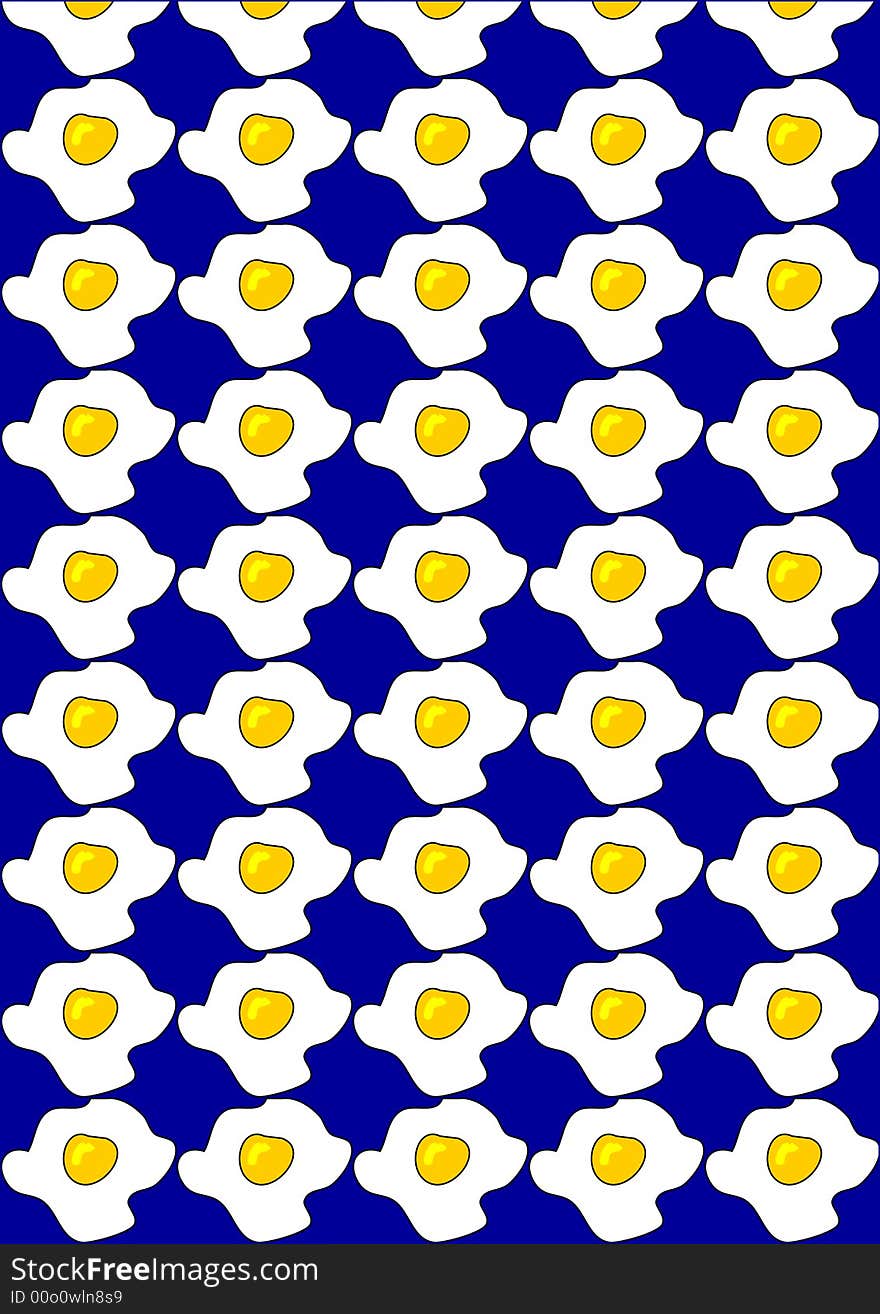 Vector Egg Pattern