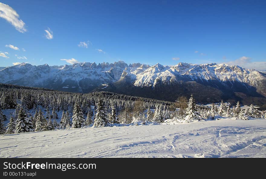 Italian Alps for skiing 13