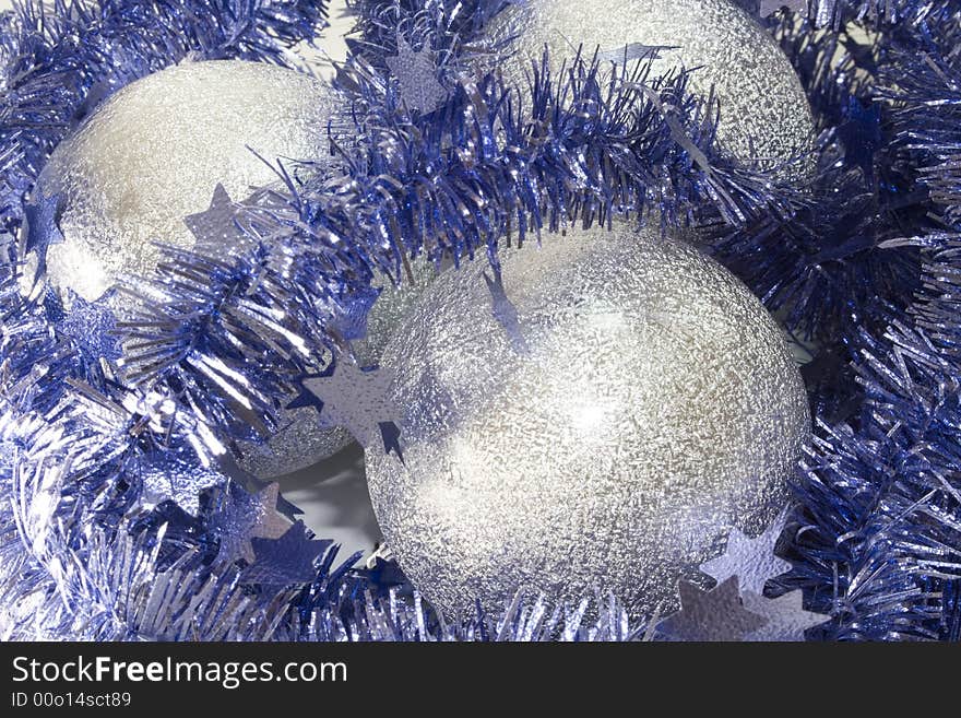 Photo of christmas tree ornaments. Photo of christmas tree ornaments