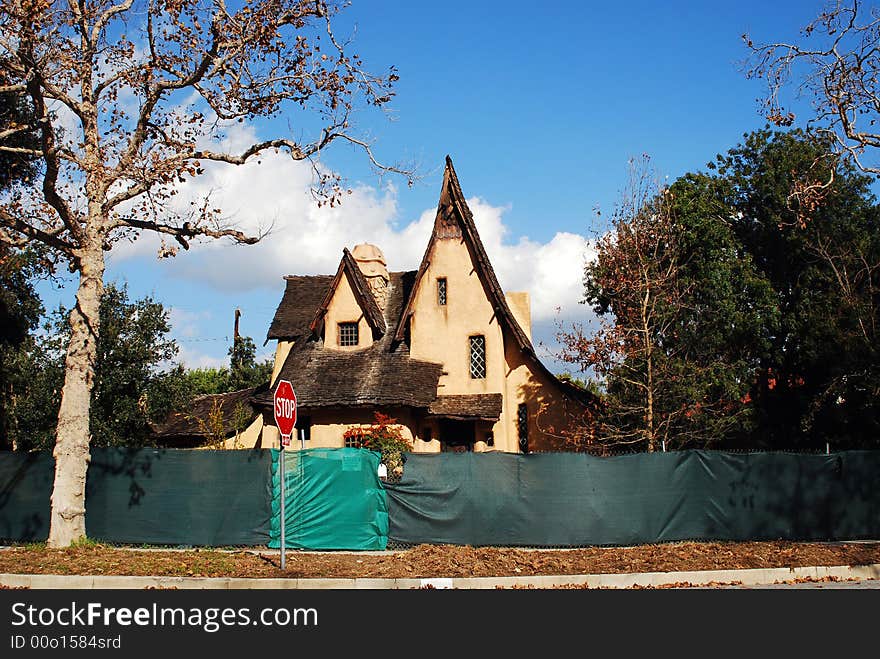 Real Estate industry gets another victim. This gingerbread house goes to the bank. Real Estate industry gets another victim. This gingerbread house goes to the bank.