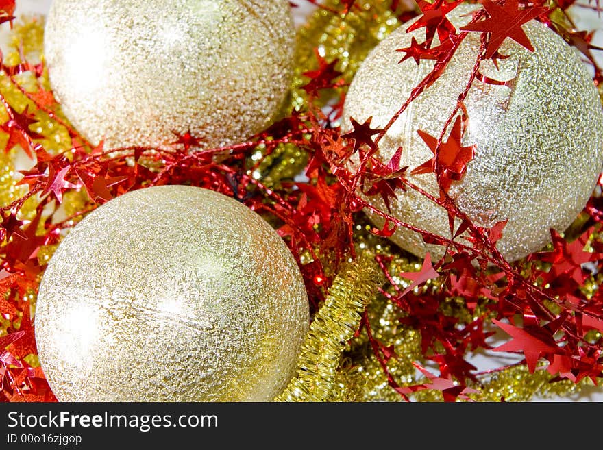 Photo of christmas tree ornaments. Photo of christmas tree ornaments