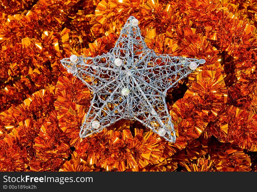 Photo of christmas tree ornaments. Photo of christmas tree ornaments