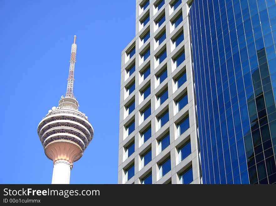 KL Tower And Modern Building