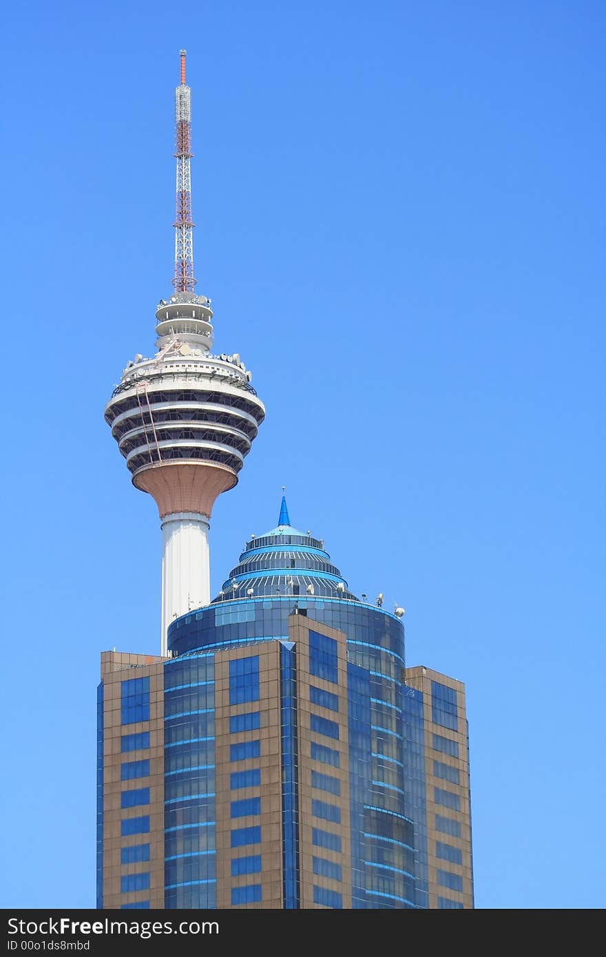 KL Tower In Kuala Lumpur Malaysia. KL Tower In Kuala Lumpur Malaysia