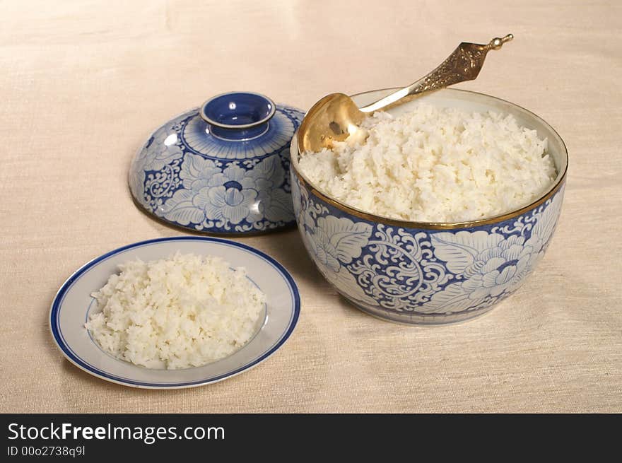 Steamed rice