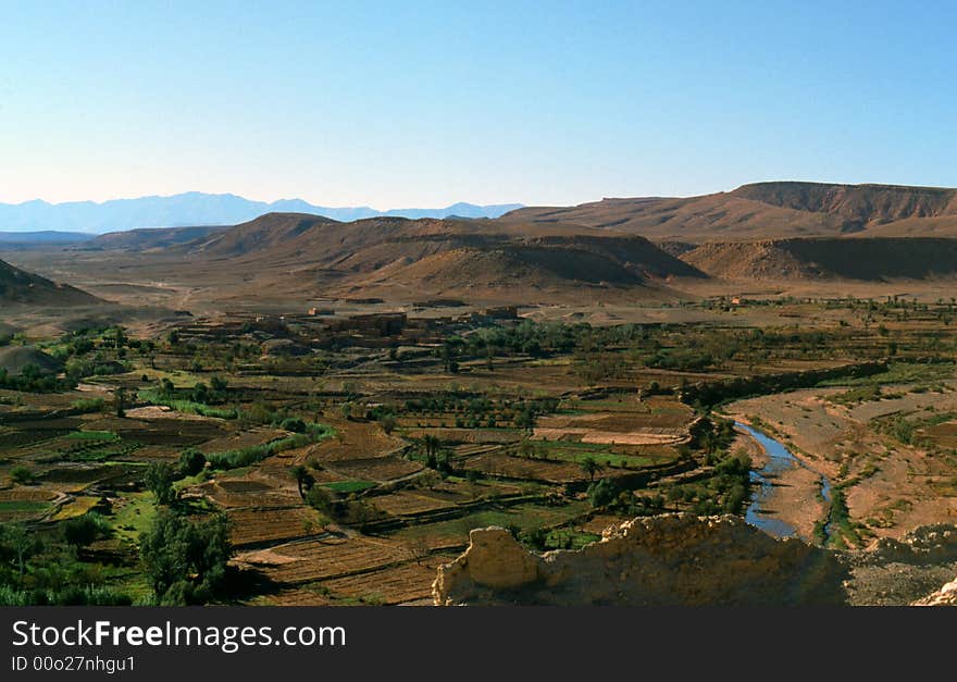 Beautiful landscape in morocco - africa