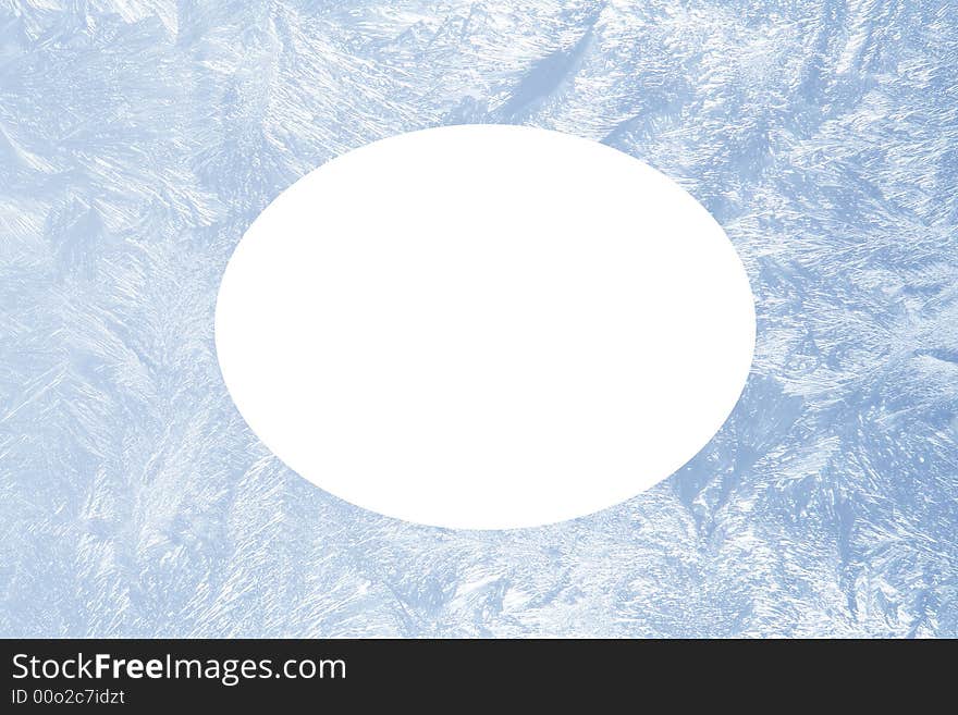 Snow on a white background. Snow on a white background