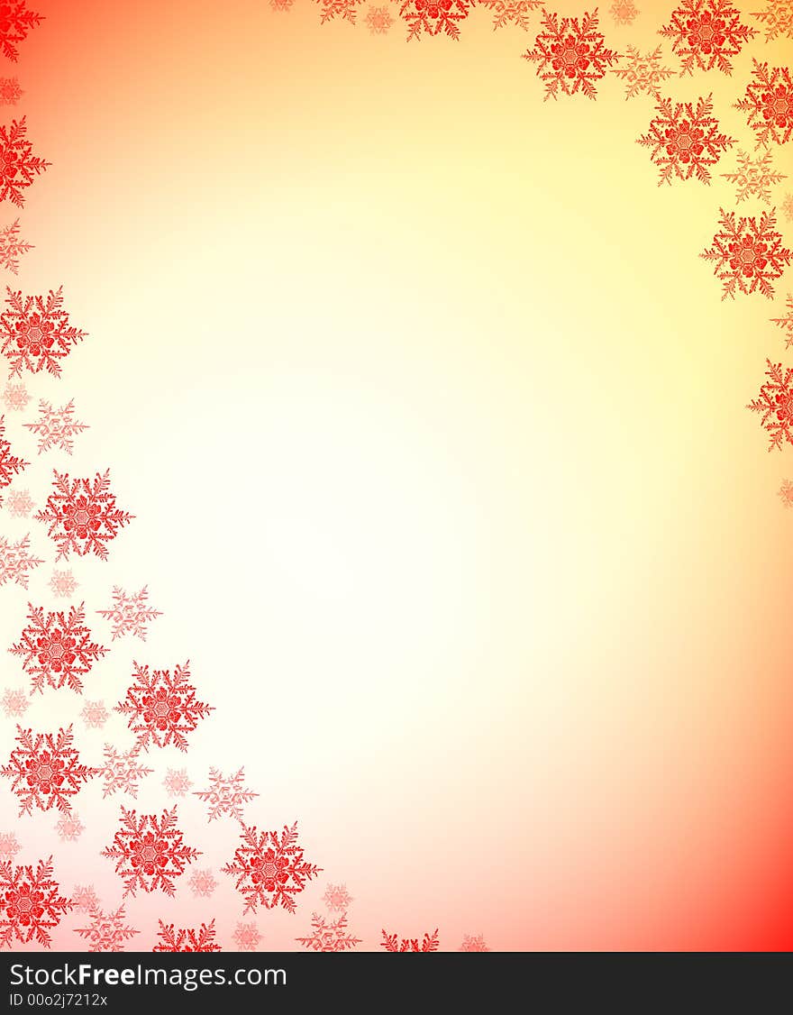 SNOWFLAKES. CHRISTMAS BACKGROUND