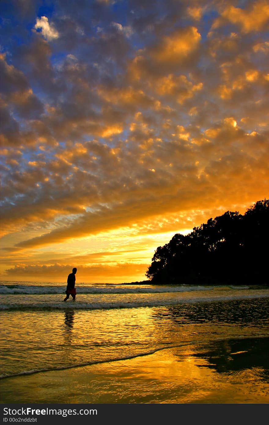 Sunrise at Noosaville, Sunshine Coast, Australia