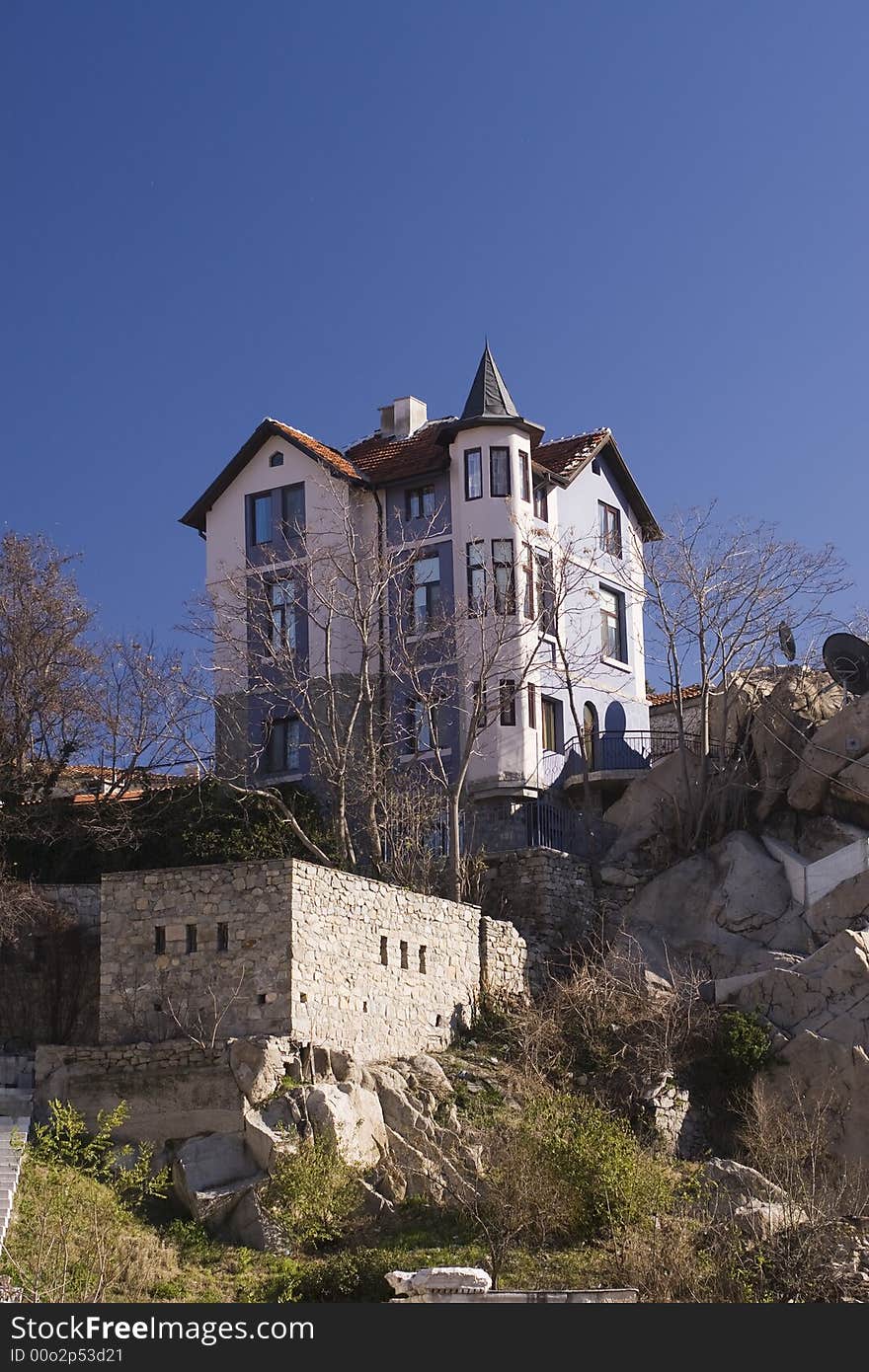 Ancient house from the old city of Plovdiv, Bulgaria. Ancient house from the old city of Plovdiv, Bulgaria