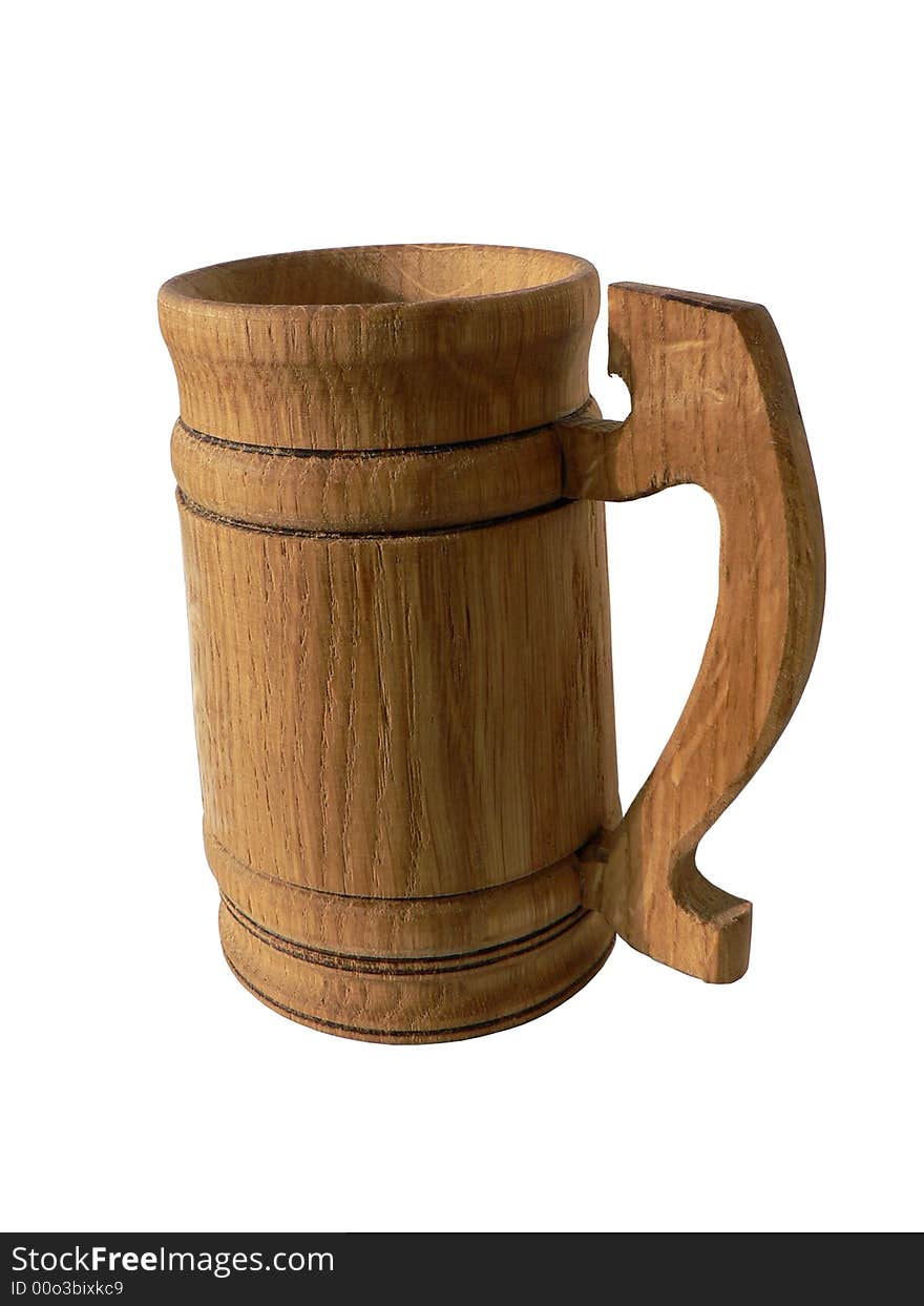 Wooden mug