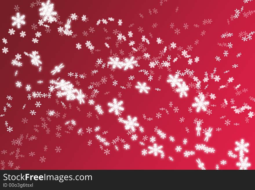 Snowflakes Background