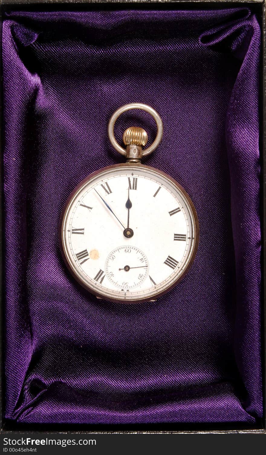 Pocket watch in gift box