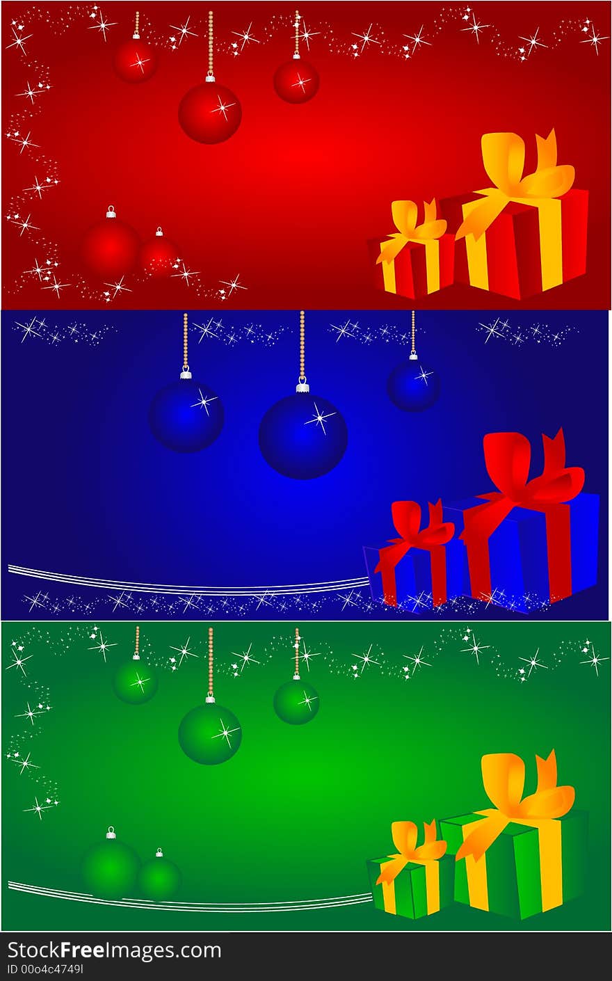 Abstract Christmas Background