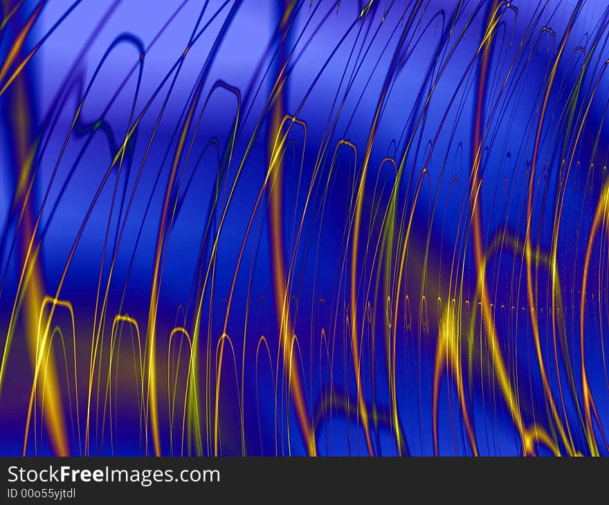 Fractal image of an abstract. Fractal image of an abstract