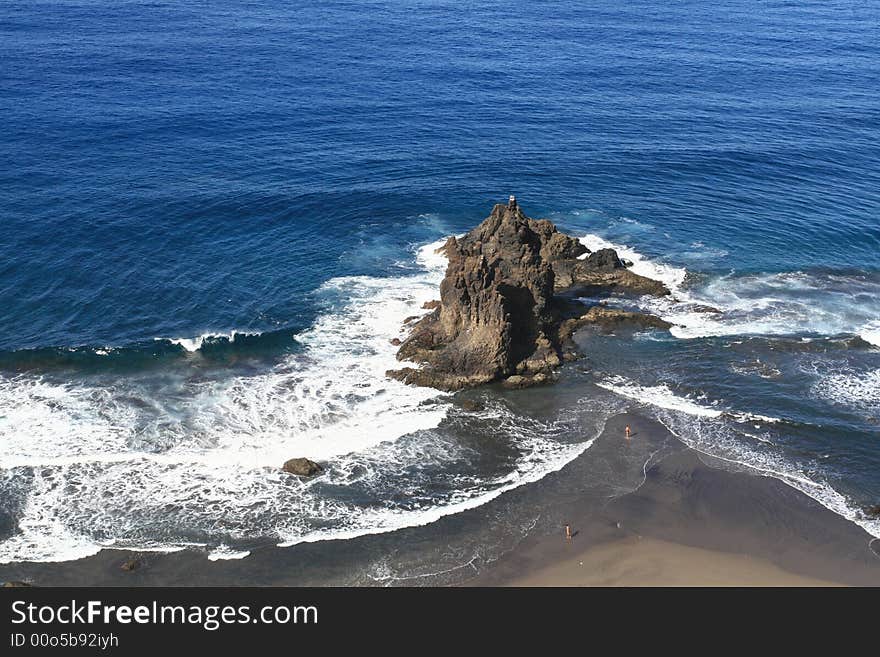 Rock At Sea