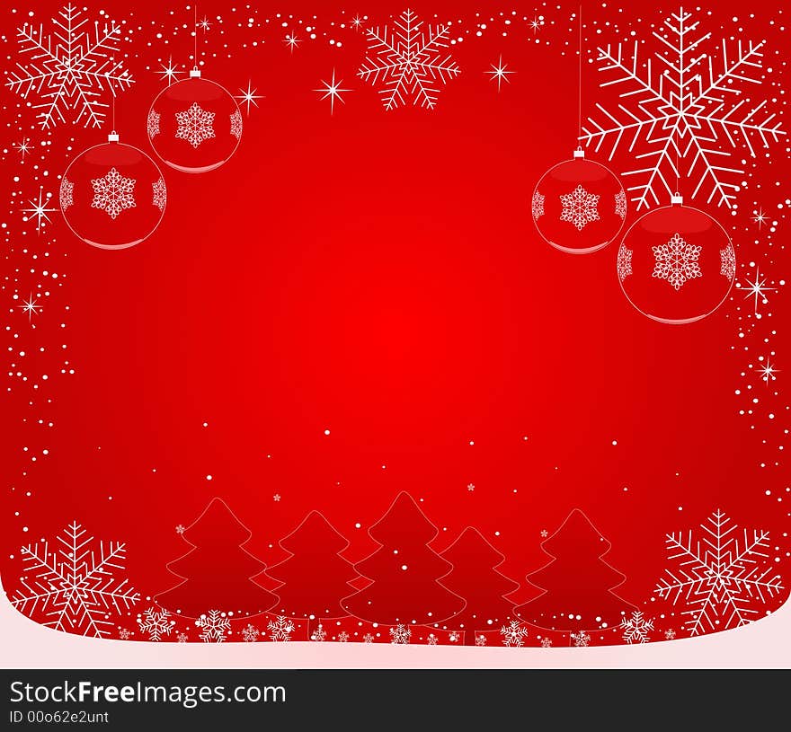 Christmas abstract Background vector illustration