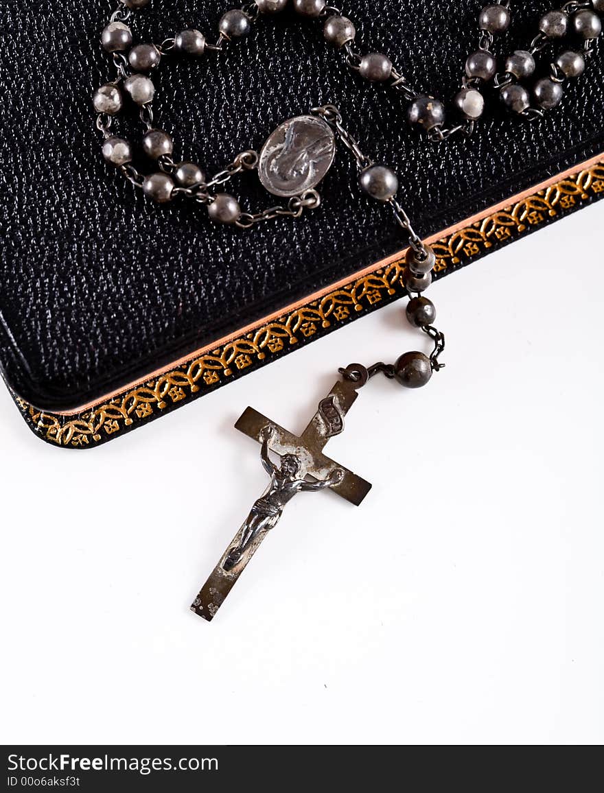 The Bible and rosary