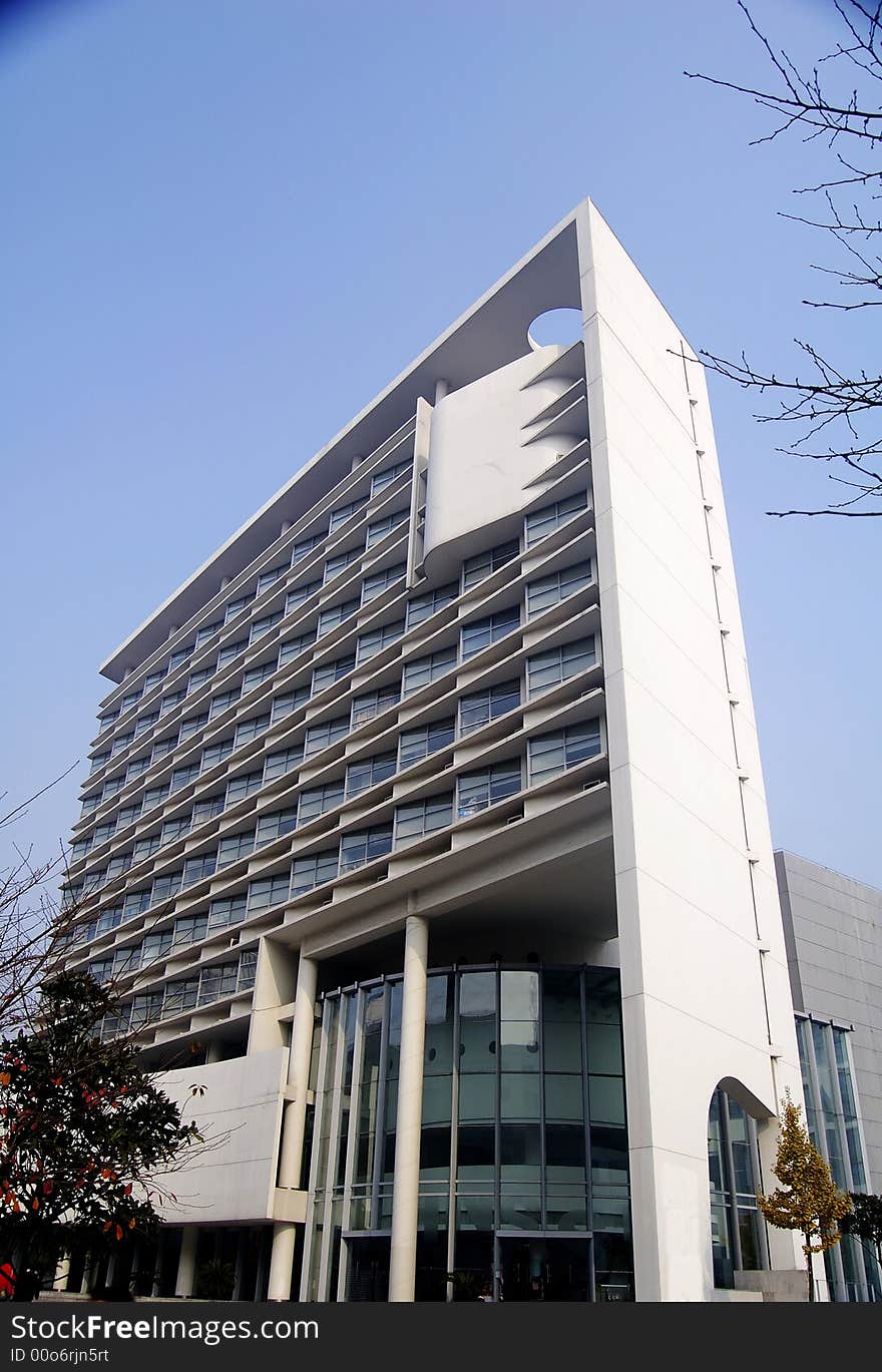 A building in Tongji University, Shanghai