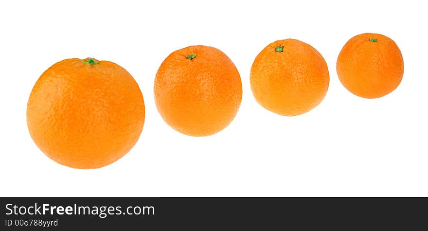 Orange isolated