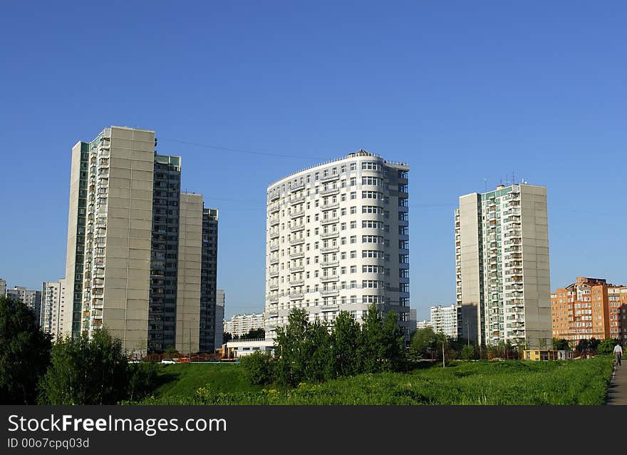 Moscow. Habitable Buildings Krylatskoye Region. Moscow. Habitable Buildings Krylatskoye Region