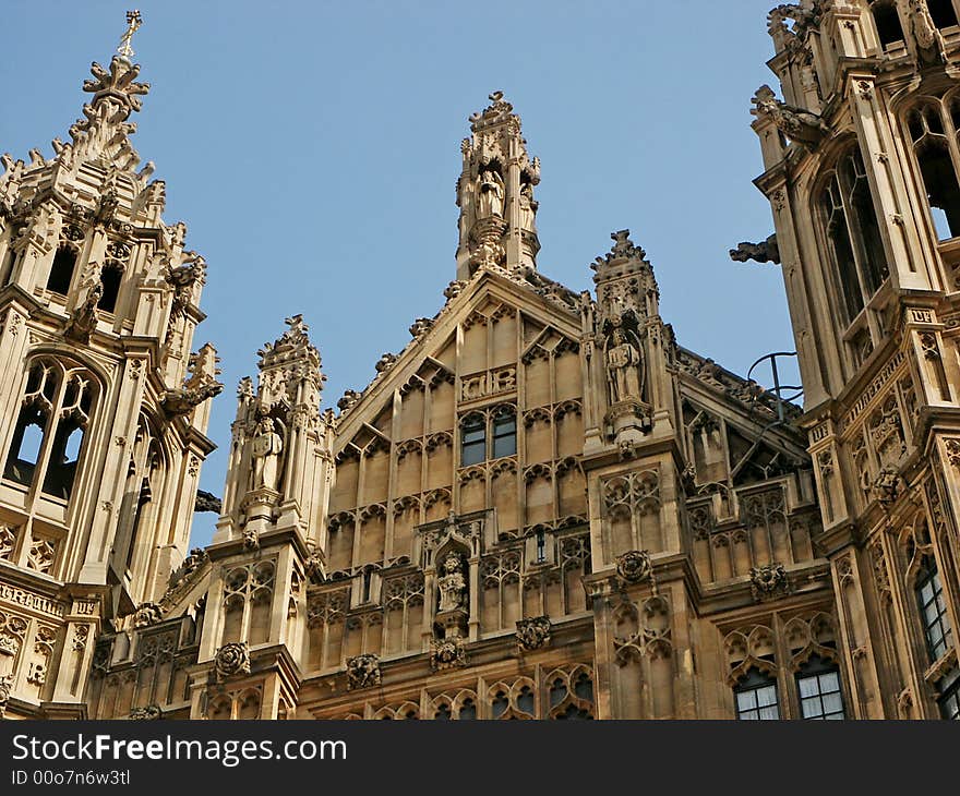 The English parliament - gothic style(London). The English parliament - gothic style(London)