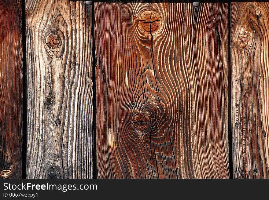 Close up photo of a old wooden door. Close up photo of a old wooden door.